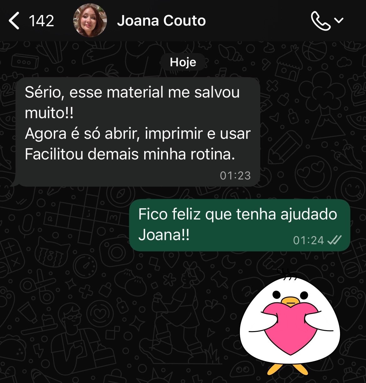 Depoimento Joana Couto